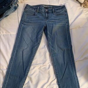 American Eagle Medium Wash Super Stretch Jeans